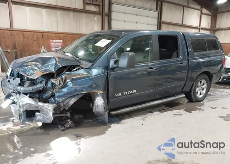 2014 Nissan Titan Sv z USA, uszkodzony, nr VIN 1N6BA0ED7EN509947